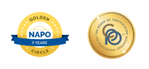 NAPO award badge